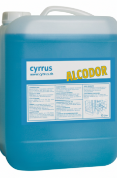 ALCODOR Konzentrierter Alkoholreiniger für die Unterhaltsreinigung. Mit angenehmen Duftnoten. Streifenfreies Auftrocknen